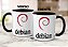 Caneca Logo Debian Sistema Operacional Xícara Criativa - Imagem 2