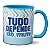 Caneca Administração Criativa Tudo Depende De Mim ADM - Imagem 3