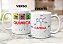 Caneca Química Fórmula Da Cafeína Professores Gênios - Imagem 6