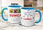 Caneca Química Fórmula Da Cafeína Professores Gênios - Imagem 3