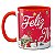 Caneca Criativa Feliz Natal Xícara Presente Fim De Ano - Imagem 1
