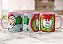 Caneca Feliz Natal Ho-Ho-Ho Presente Papai Noel Guirlanda - Imagem 10