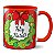 Caneca Feliz Natal Ho-Ho-Ho Presente Papai Noel Guirlanda - Imagem 3
