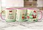 Caneca Amor E Esperança Renovados No Natal Presente Fofo - Imagem 7