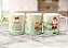 Caneca Amor E Esperança Renovados No Natal Presente Fofo - Imagem 5