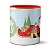 Caneca Árvore De Natal Presente Fofo Trenó Papai Noel - Imagem 2