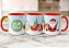 Caneca Árvore De Natal Presente Fofo Trenó Papai Noel - Imagem 4