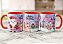 Caneca Merry Christmas Renas Boneco De Neve Natal Fofo - Imagem 5