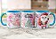 Caneca Fofa Boneco De Neve Merry Christmas Papai Noel - Imagem 6