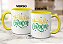 Caneca Brasil Verde Amarelo Copa Do Mundo Haja Coração - Imagem 2
