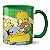 Caneca Rivais Sim Inimigos Também Brasil Argentina Simpsons - Imagem 1