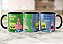 Caneca Bob Esponja Patrick Rivais Sim Inimigos Também Copa - Imagem 7