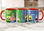 Caneca Bob Esponja Patrick Rivais Sim Inimigos Também Copa - Imagem 5