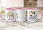 Caneca Mãe de Casal Presente Dia das Mães Xícara Criativa - Imagem 4