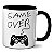 Caneca Game Over Controle PS Presente Criativo Nerd Geek - Imagem 1