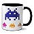 Caneca Space Invaders Presente Gamer Criativo Retrô - Imagem 1