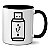 Caneca Pen Drive USB Presente Geek Nerd Criativo - Imagem 1