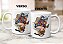 Caneca Engraçada Astranauta com Celular no Banheiro Presente - Imagem 8