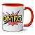 Caneca OMFG Oh My FuXXX God Presente Engraçado Criativo - Imagem 1