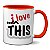 Caneca Engraçada Eu Amo Sexo I Love Sex Presente Criativo - Imagem 1