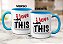 Caneca Engraçada Eu Amo Sexo I Love Sex Presente Criativo - Imagem 3