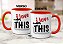 Caneca Engraçada Eu Amo Sexo I Love Sex Presente Criativo - Imagem 2