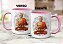 Caneca Engraçada Monge Meditando Foda-se Presente Criativo - Imagem 3
