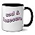 Caneca Engraçada Triste e Insegura Xícara Presente Criativo - Imagem 1