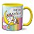 Caneca Engraçada Bom dia É o Caralho Unicórnio Indelicado - Imagem 1