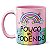 Caneca Engraçada Unicórnio Xingando Pouco Me fodendo Xícara - Imagem 3