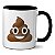 Caneca Engraçada Cocozinho Emoji Whats App - Imagem 1