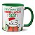 Caneca Presente de Natal Divertido Metas Para o Ano Que Vem - Imagem 1