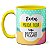 Caneca Lhama Fofinha Engraçada Essa Merda Toda Vai Passar - Imagem 1