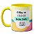 Caneca Fofa Lhama Alongando Olha Eu Cagando Pra Tudo Isso - Imagem 1