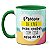 Caneca Divertida Preciso De Café Pra Acabar Com A Cara De Cu - Imagem 1