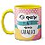 Caneca Lhama Meditando Só Quero Paz Nesse Caralho - Imagem 1