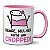 Caneca Flork Meme Engraçada Frase Cropped Reage Mulher - Imagem 1