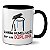 Caneca Flork Meme Engraçada Diploma Quanta Humilhação Facul - Imagem 1