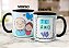 Caneca Feliz Dia Dos Avós Presente Vovô e Neta Te Amo Vô - Imagem 4