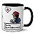 Caneca Personalizada Presente Namorados Eu Escolho Você 8bit Com Nome - Imagem 3