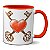 Caneca Presente Namorados Chaves Coração Casal Personalizado - Imagem 1