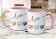 Caneca Love Amor Flecha Corações Presente Namorados Criativo - Imagem 2