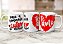 Caneca Namorados Criativa Coração Vermelho Cute Te Amo - Imagem 8