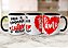 Caneca Namorados Criativa Coração Vermelho Cute Te Amo - Imagem 9