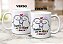 Caneca Flork Namorados Fofos Thankiu Por Me Aturar I Love Iu - Imagem 8