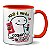Caneca Flork Namorados Você É Minha Coquinha Com Doritus - Imagem 1
