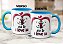 Caneca Flork Namorados Apaixonados Eu Te Amo I Love Iu - Imagem 3
