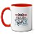 Caneca Namorados Fofos Buquê Por Onde For Quero Ser Seu Par - Imagem 3