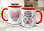 Caneca Namorados Gatinho Apaixonado Ao Seu Lado Sou + Feliz - Imagem 3