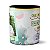Caneca Parabéns Felicidade Faça Morada Teu Sorriso Com Foto - Imagem 2